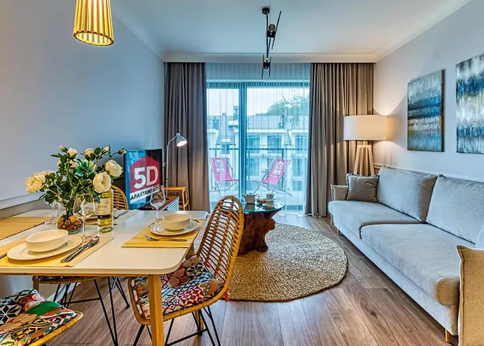 Rezydencja Niechorze 310 Z Widokiem Na Morze I Przy Plazy - 5D Apartamenty